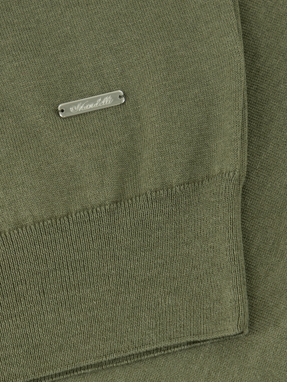 Zip Polo Cotton-Silk