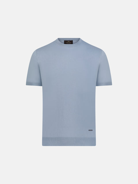 Noble Yarn Knitted Polo – Teal