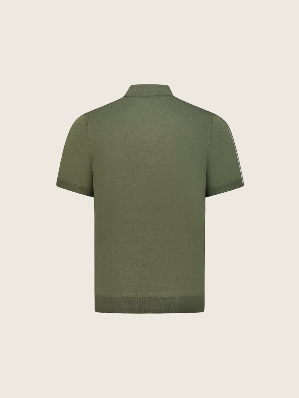 V-Neck Polo - Green