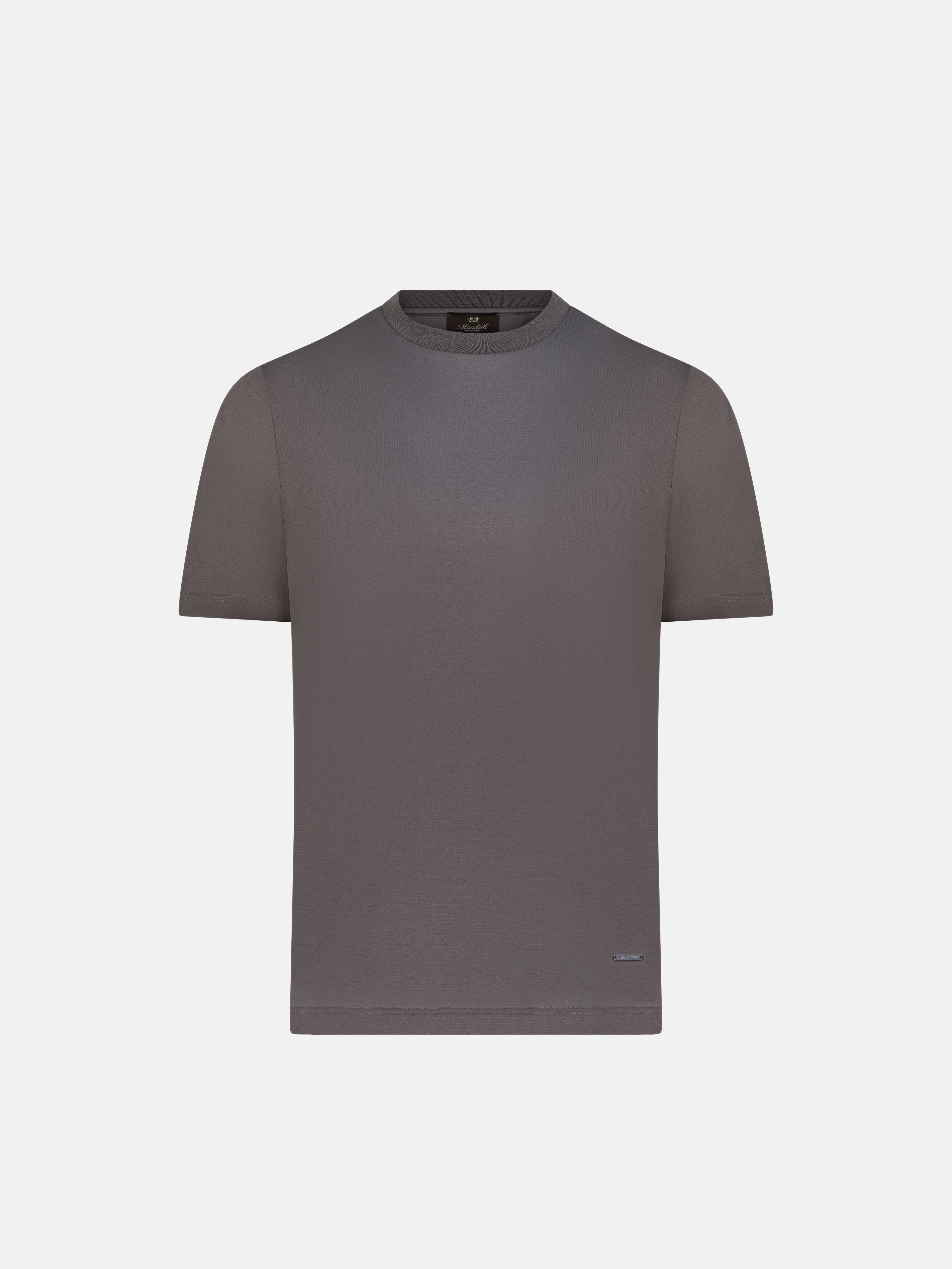 Gray t-shirt on a white background
