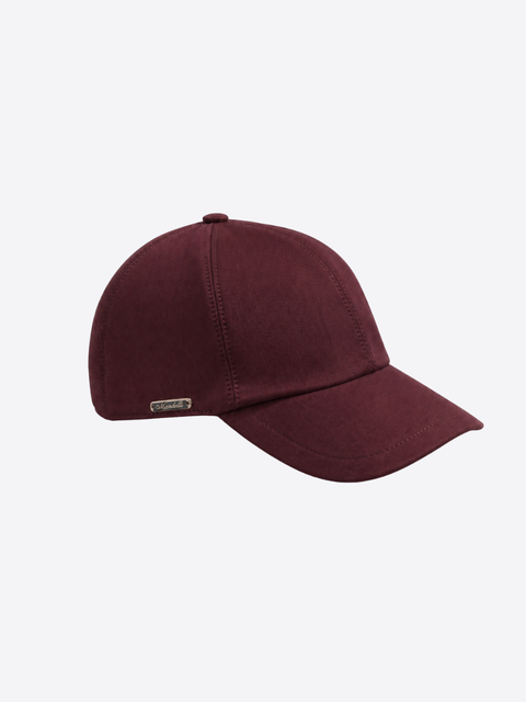 Baseball Cap — Dark Bordeaux