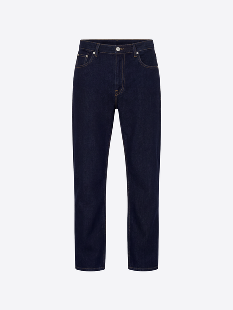 Soft Tailored Wool & Cashmere Blend Trousers- Navy Blue