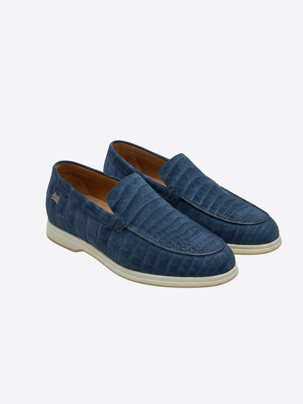 Crocodile Nubuck Leather Loafers – Avio