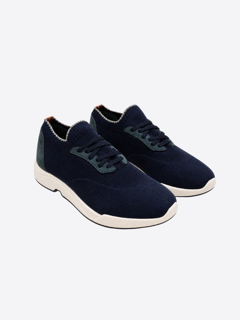 Technical Fabric Sneakers – Navy