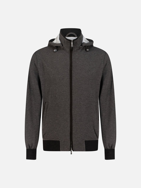 Fabric Jacket – Burnt Brown