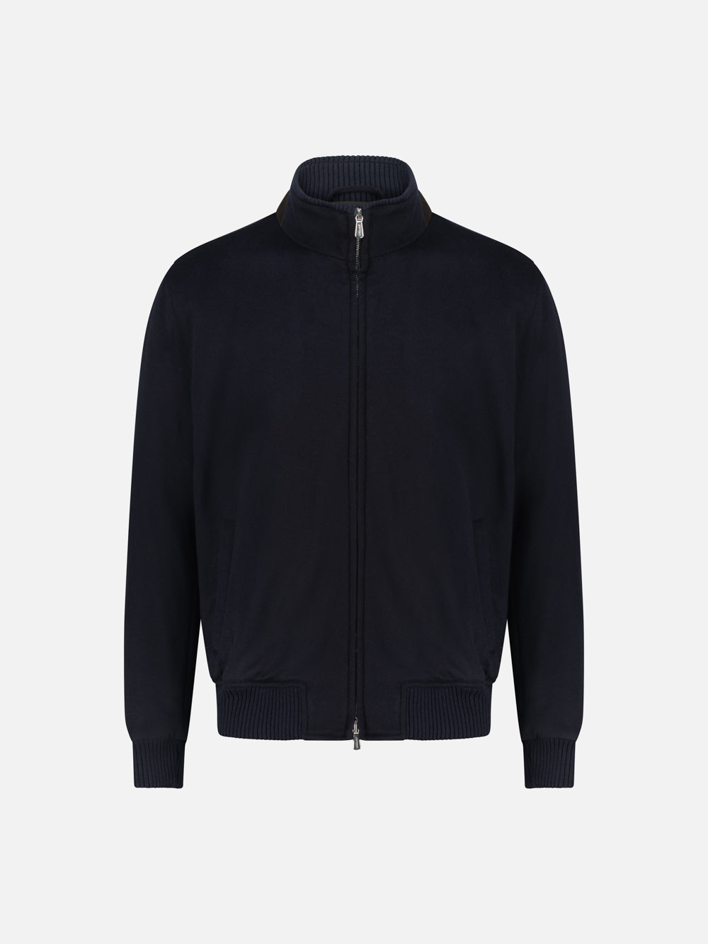 Cashmere Blouson – Navy Blue