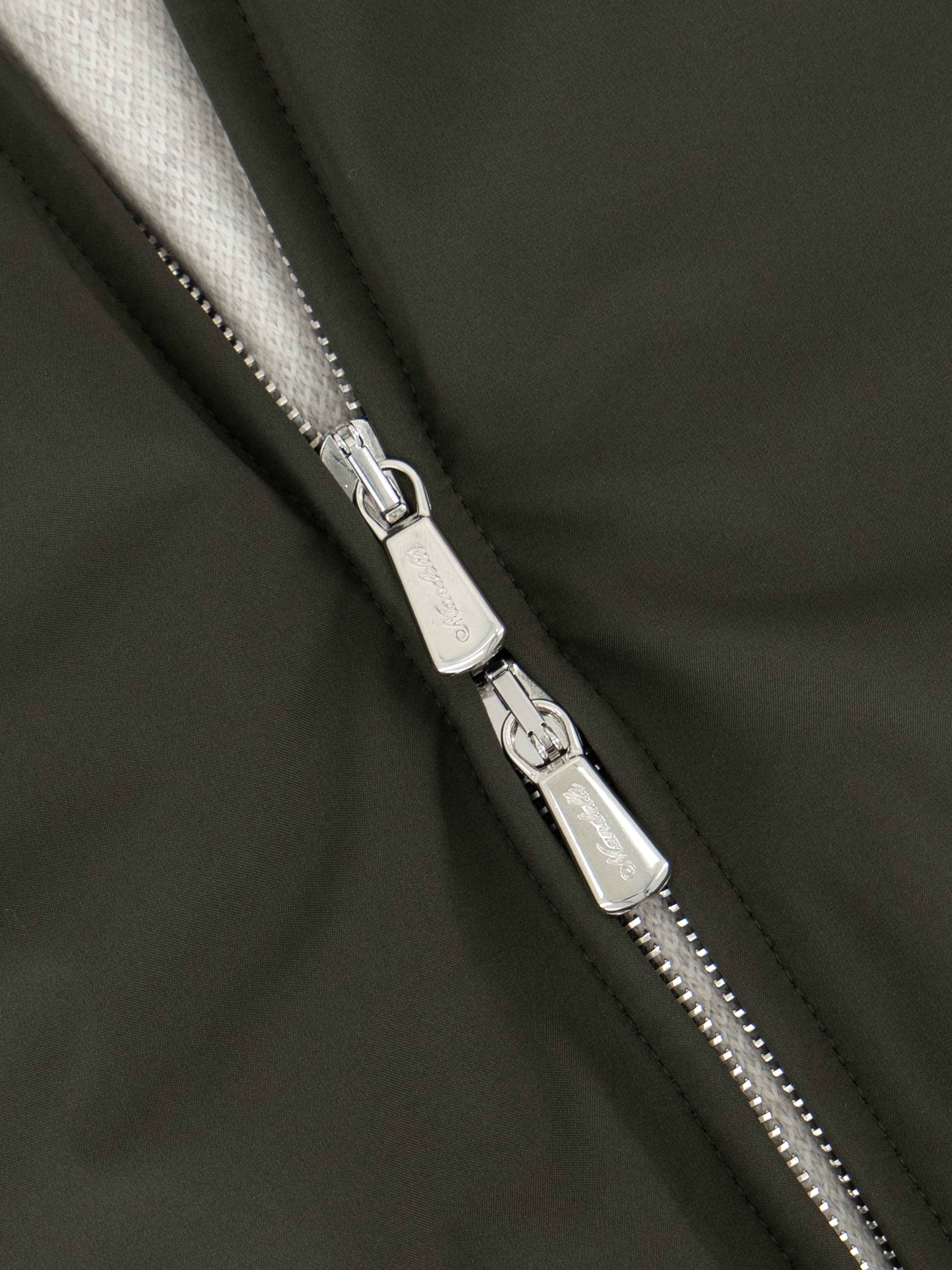 Nylon & Cashmere Bomber - Verde