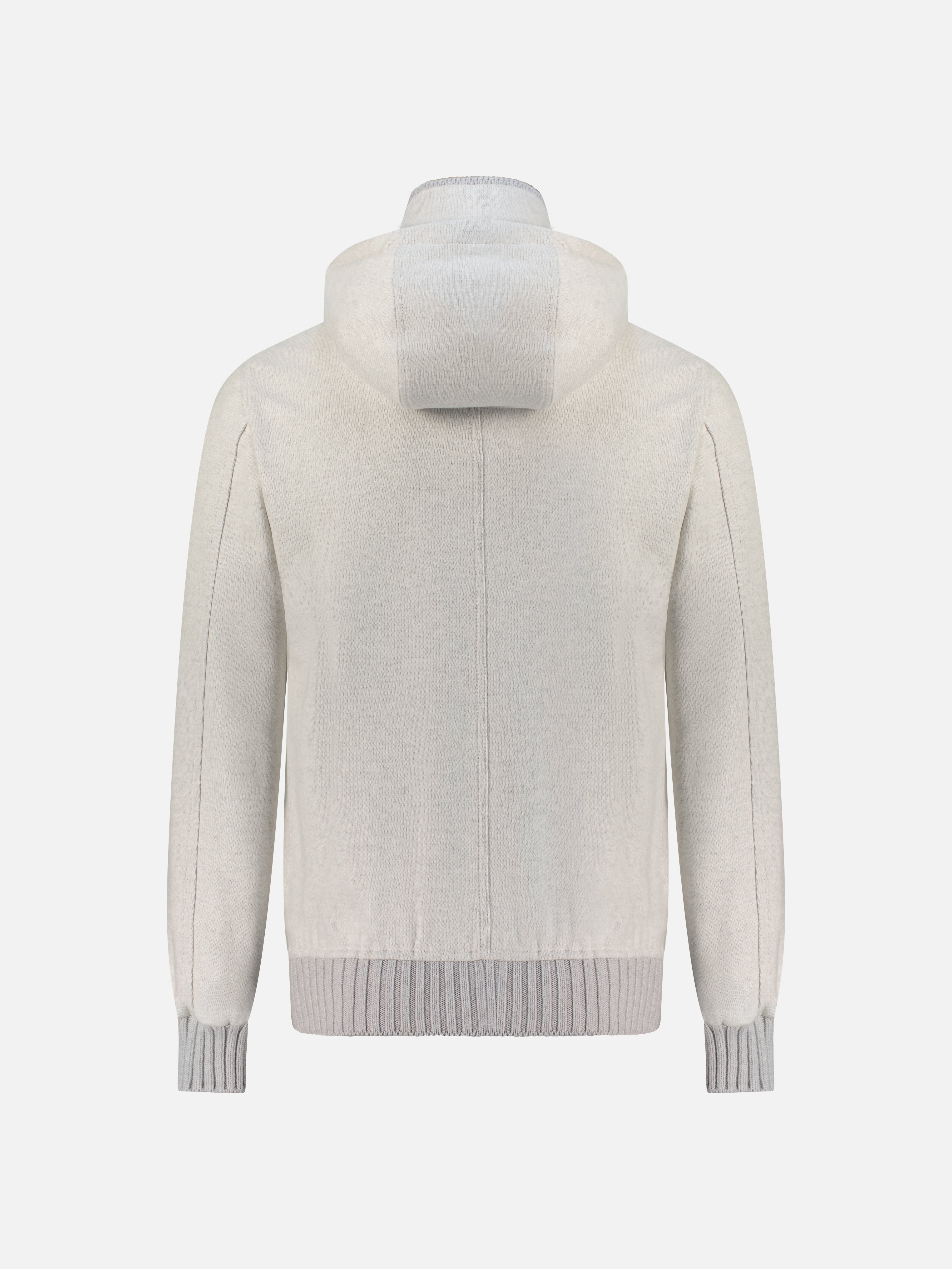 Cashmere Sport Bomber - Melange