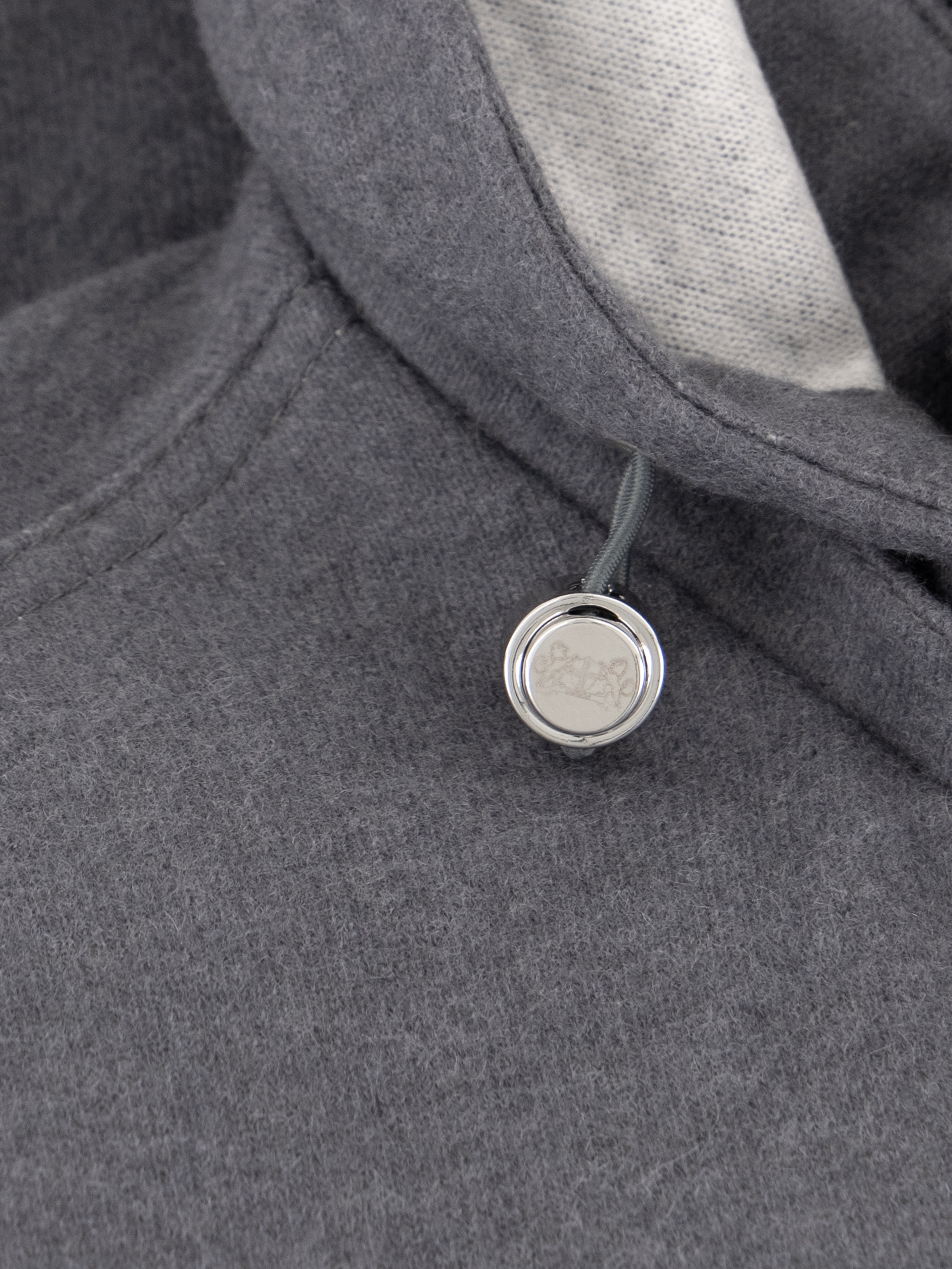 Cashmere Sport Bomber - Grey