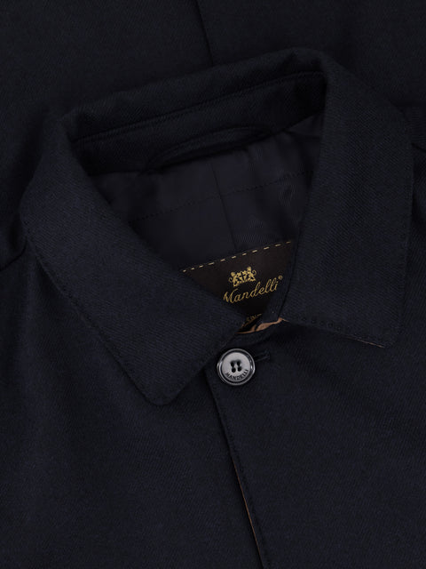 Classic Wool Overjacket - Navy Blue (special order)