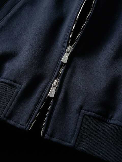 Pure Virgin Wool Jacket- Navy Blue