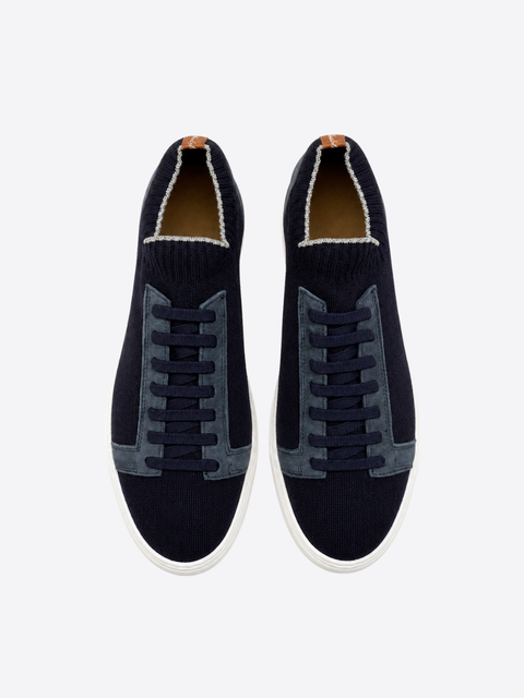 Technical Fabric Sneakers – Navy