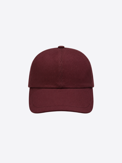 Baseball Cap — Dark Bordeaux