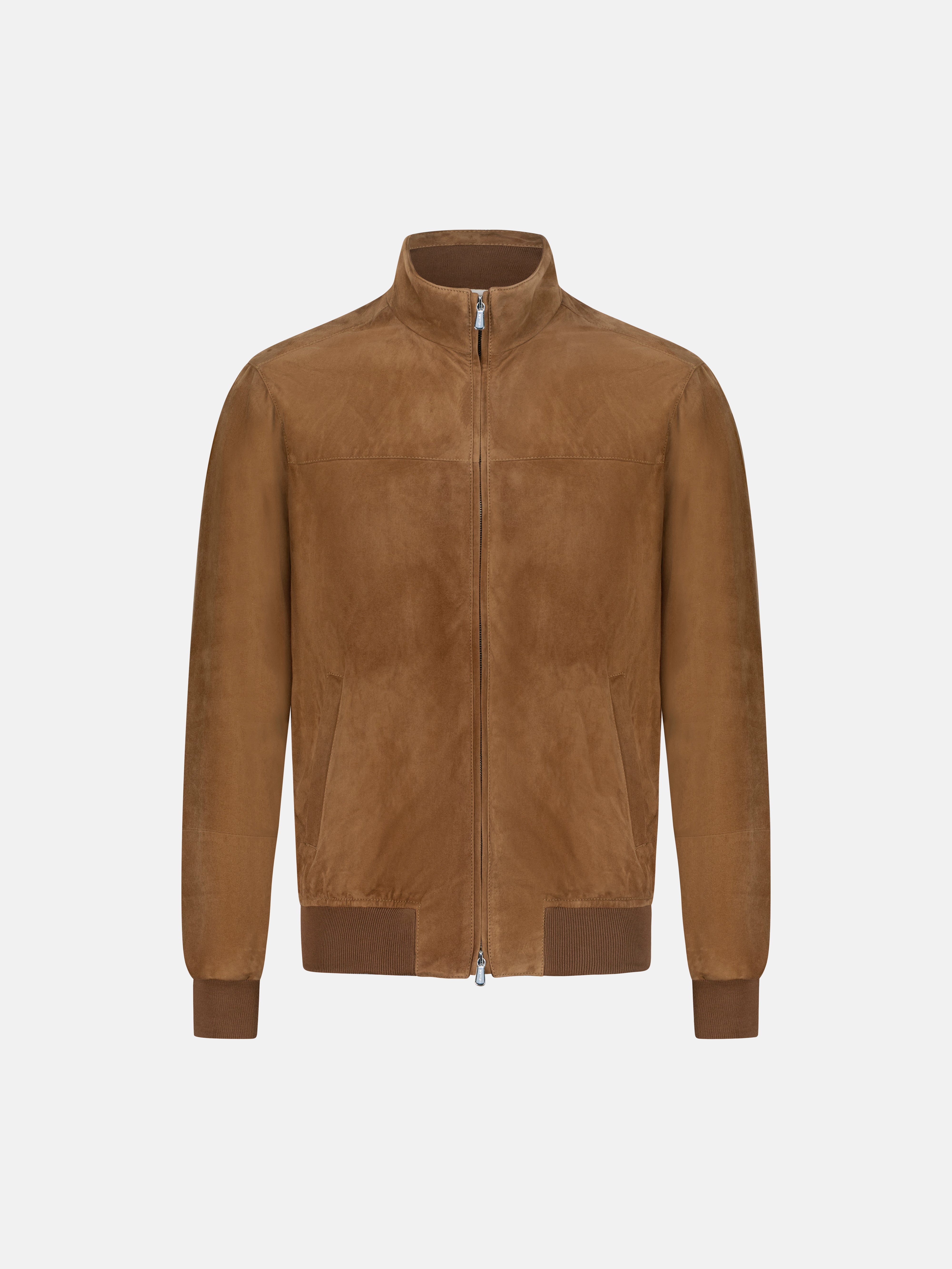 Capra Leather Suede Blouson