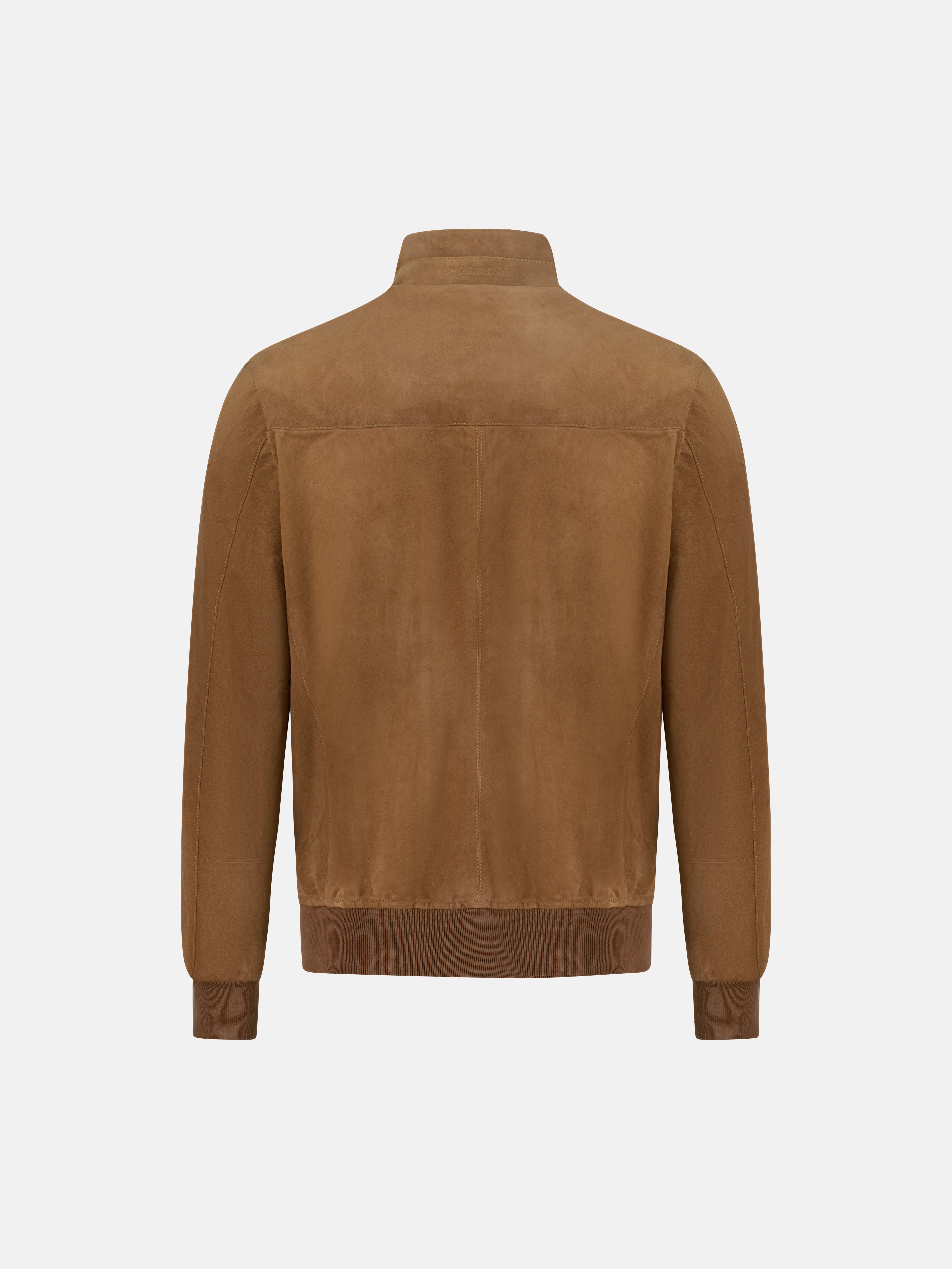 Capra Leather Suede Blouson