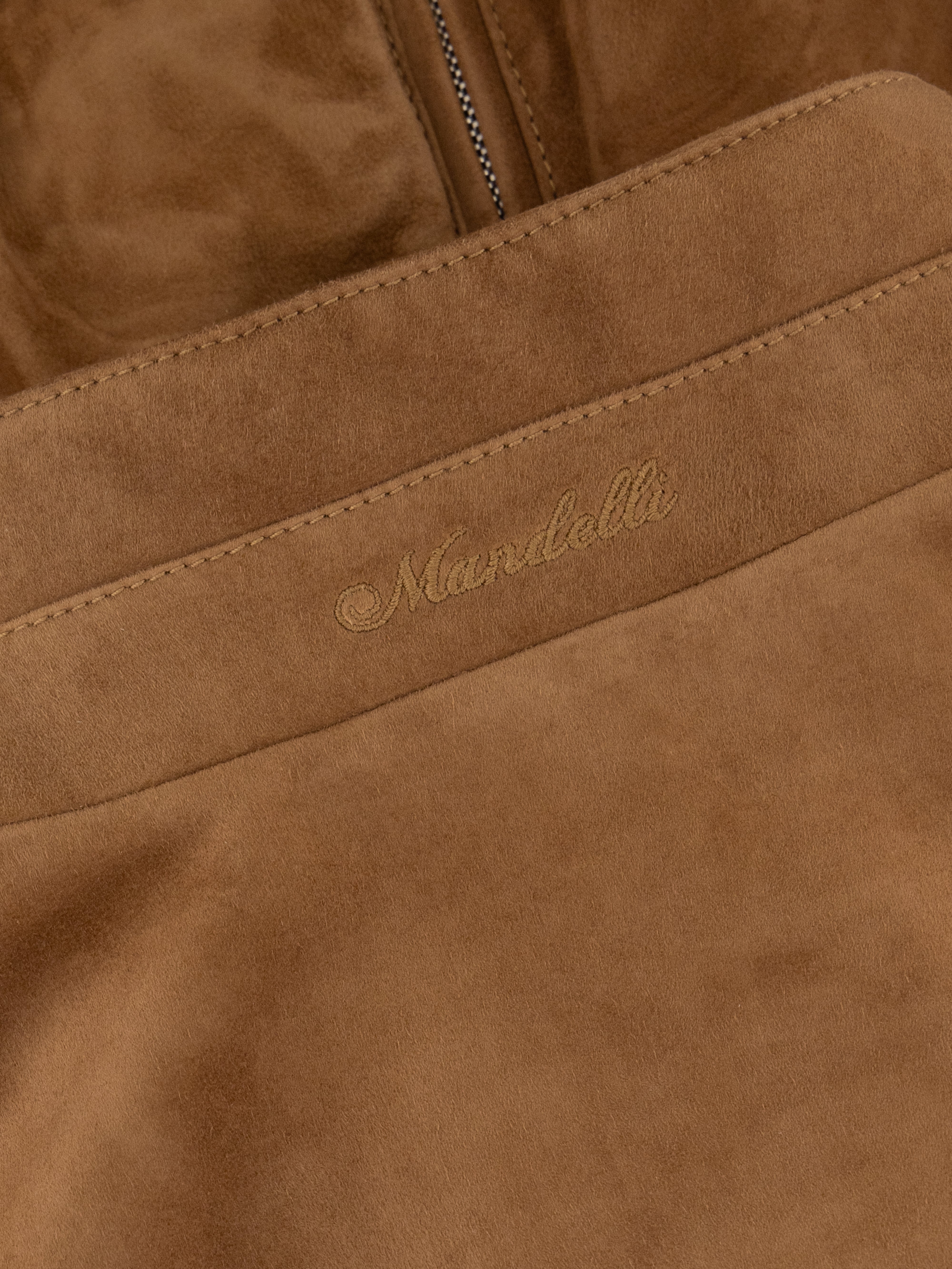 Capra Leather Suede Blouson