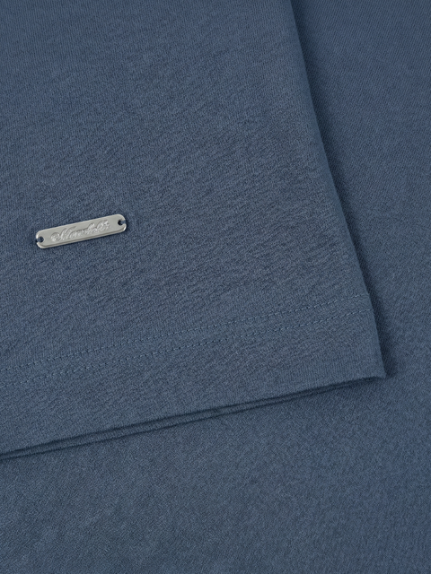 Cotton T-Shirt – Avio Blue