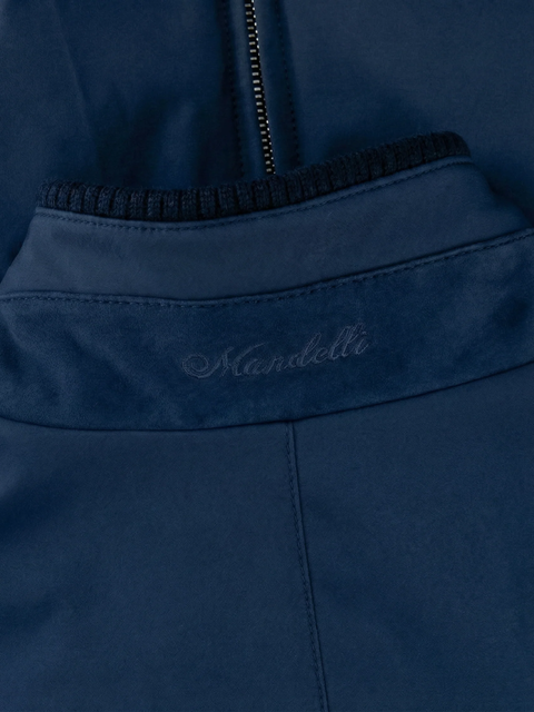 Technical Fabric Blouson – Navy Blue