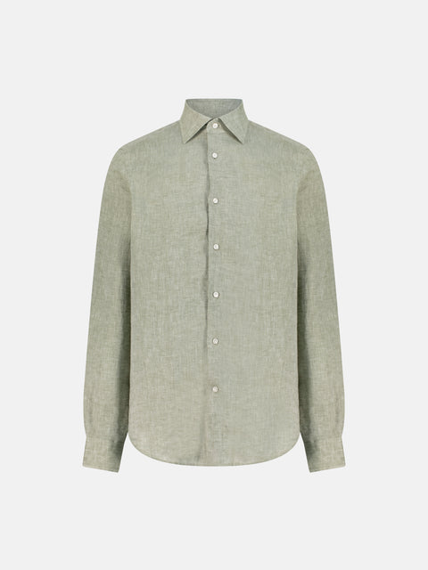 Tailor Lino Shirt - Verde