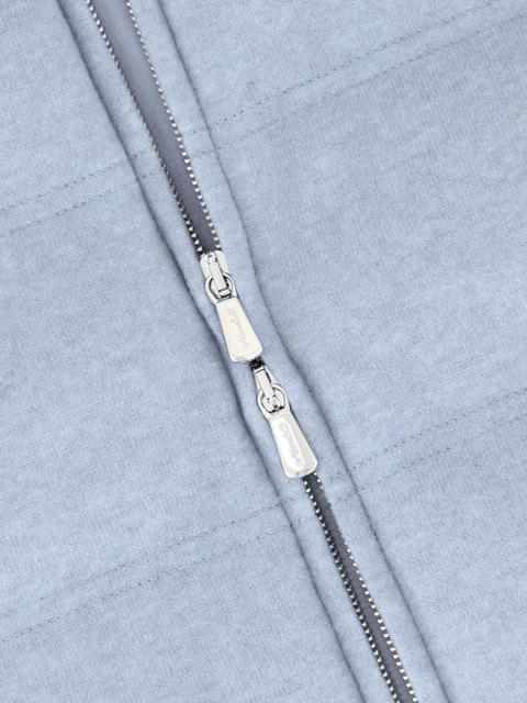 Cashmere Quilted Vest – Asphalt