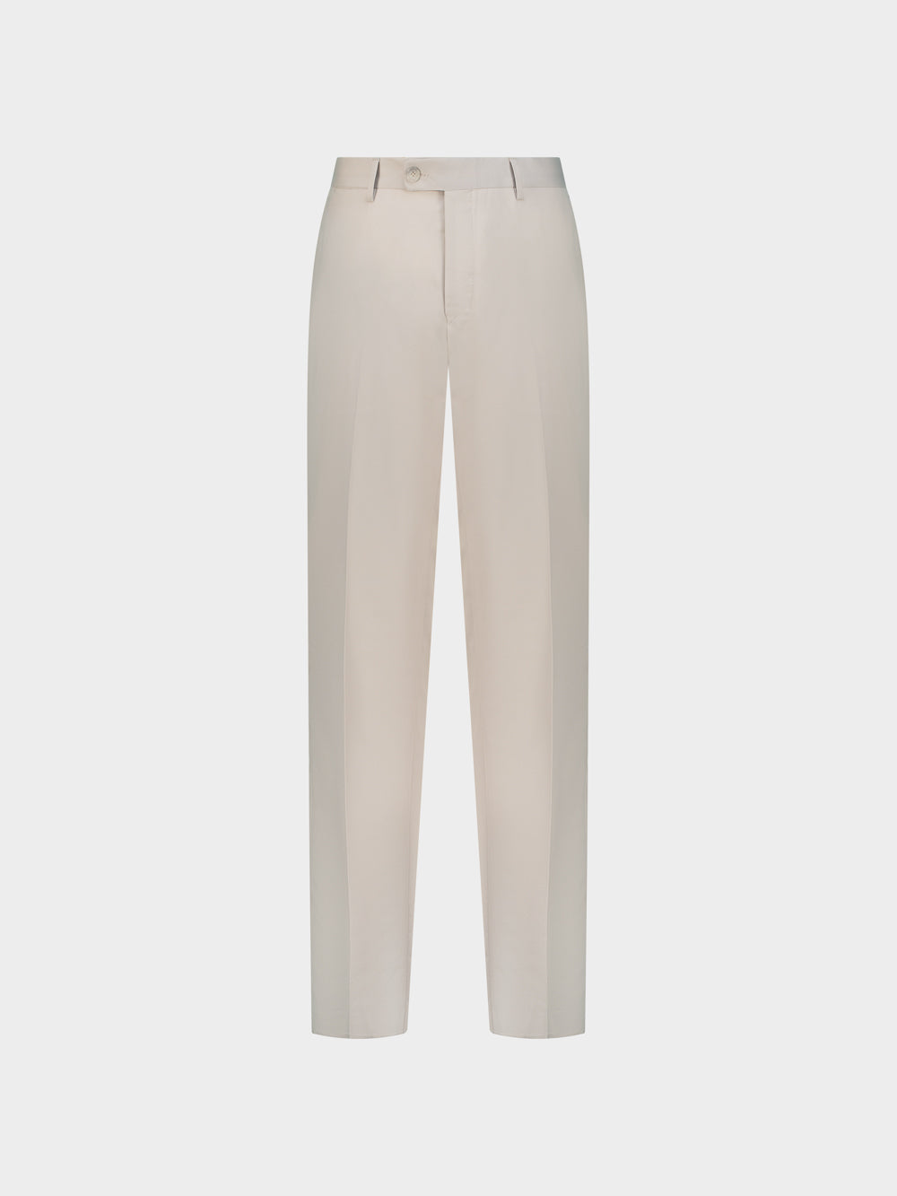Virgin Wool Trousers in Panna