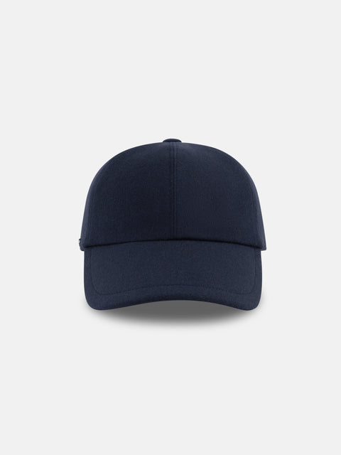 Cashmere Cap - Navy