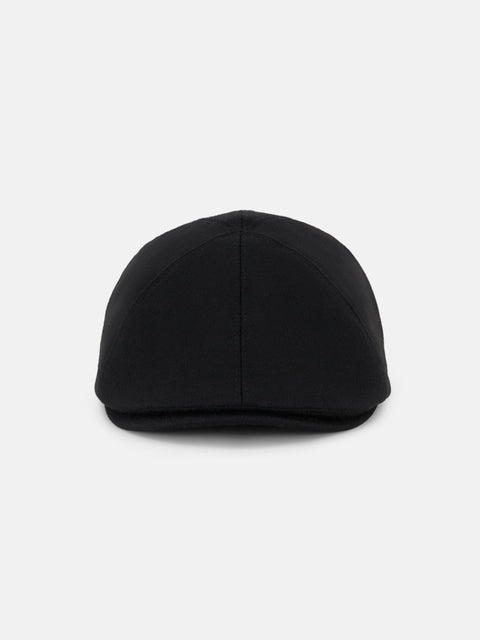 Cashmere Flat Cap- Navy