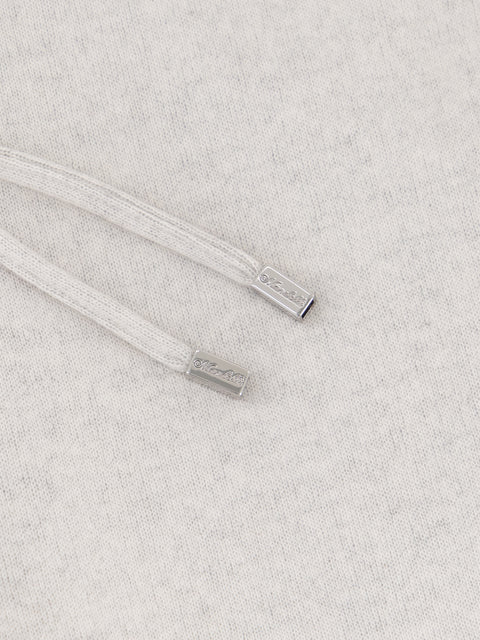 Pure Cashmere Lounge Trousers – Light gray