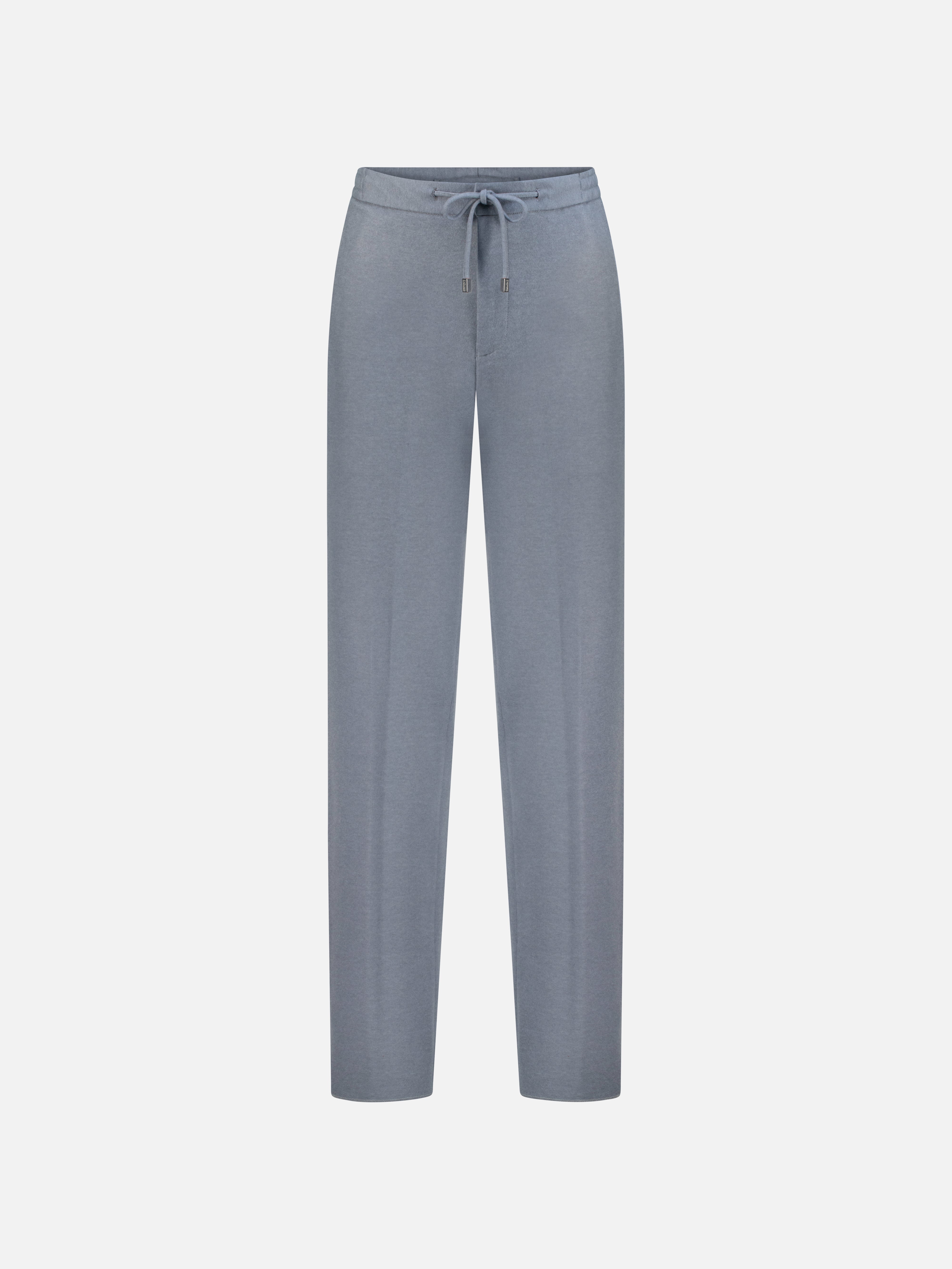 Cashmere Jogging Pants - Azzuro