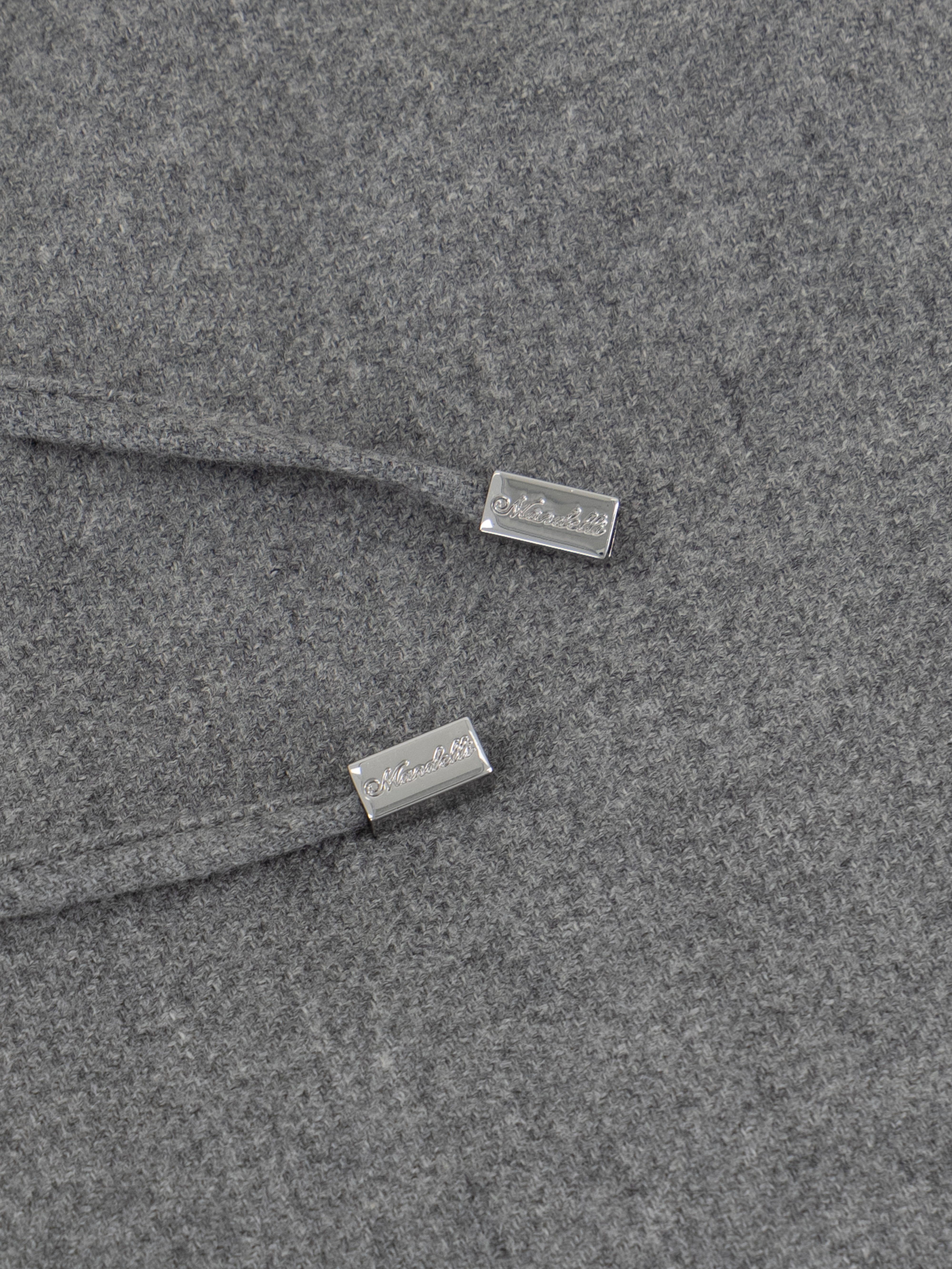 Wool & Cashmere Jogging Pants - Gray
