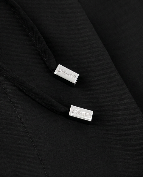 Wool Tailored Trousers - Black Pure