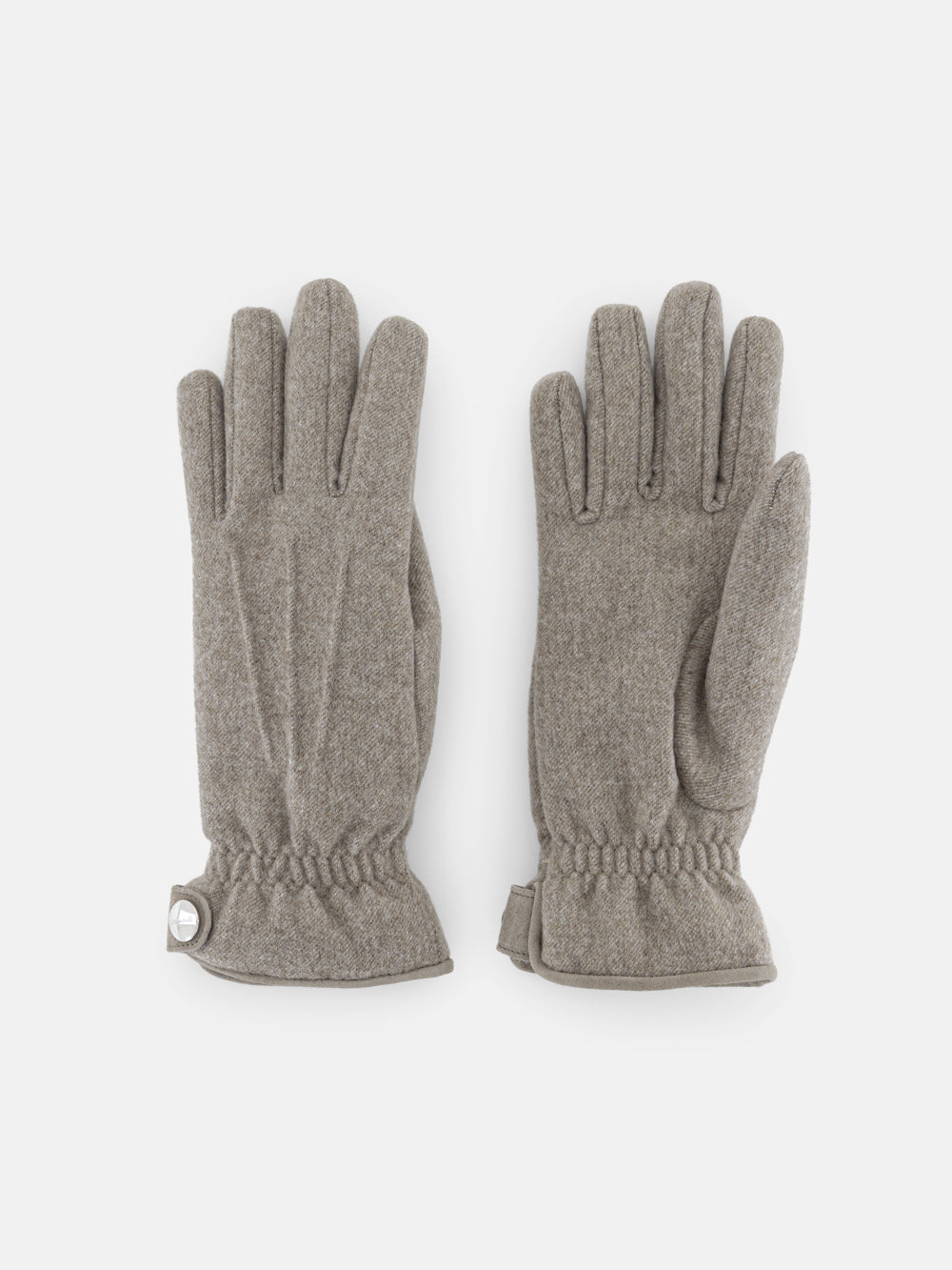 Pure Cashmere Gloves – Sand Beige