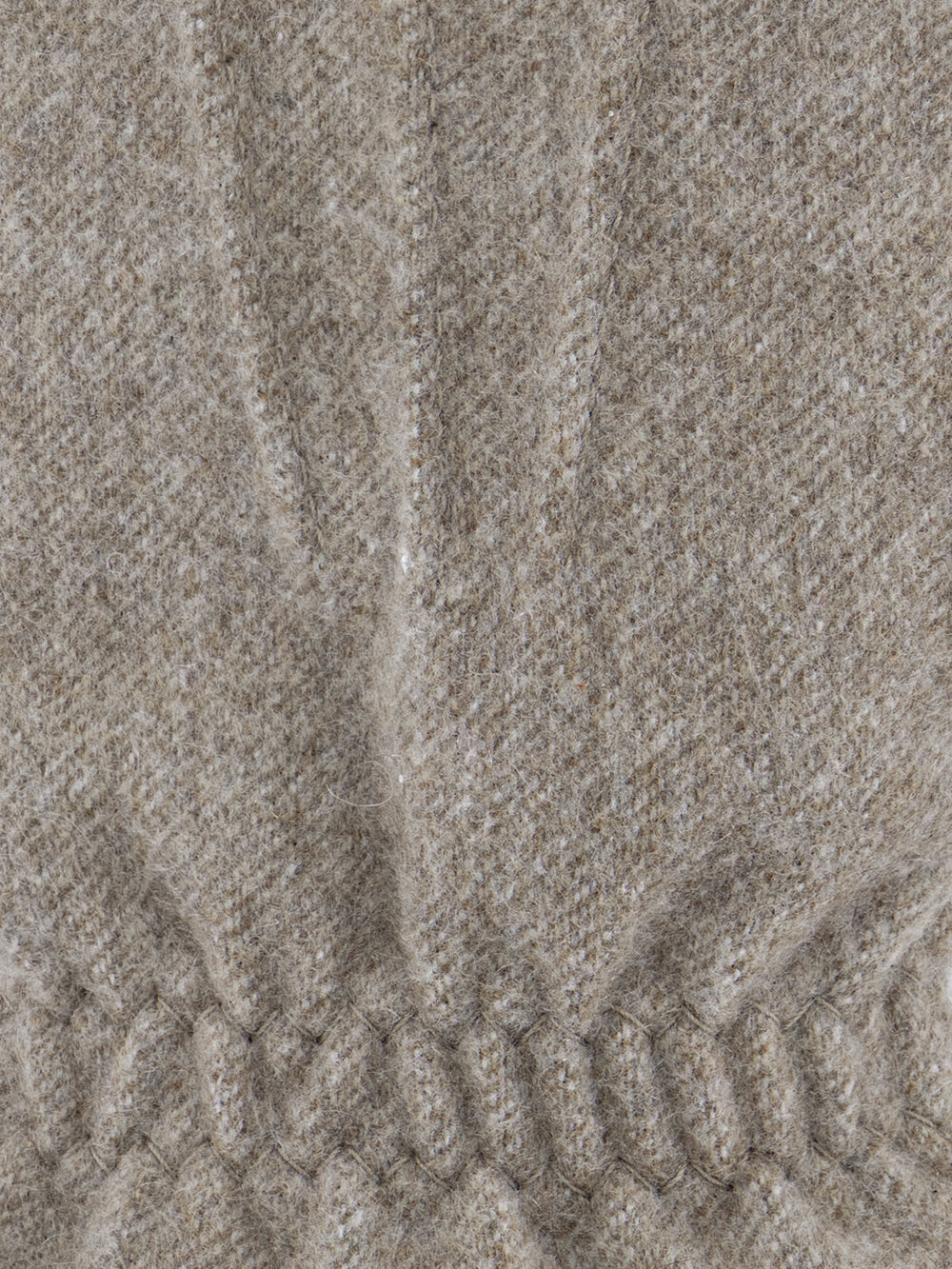 قفازات من الكشمير الخالص - بيج رملي