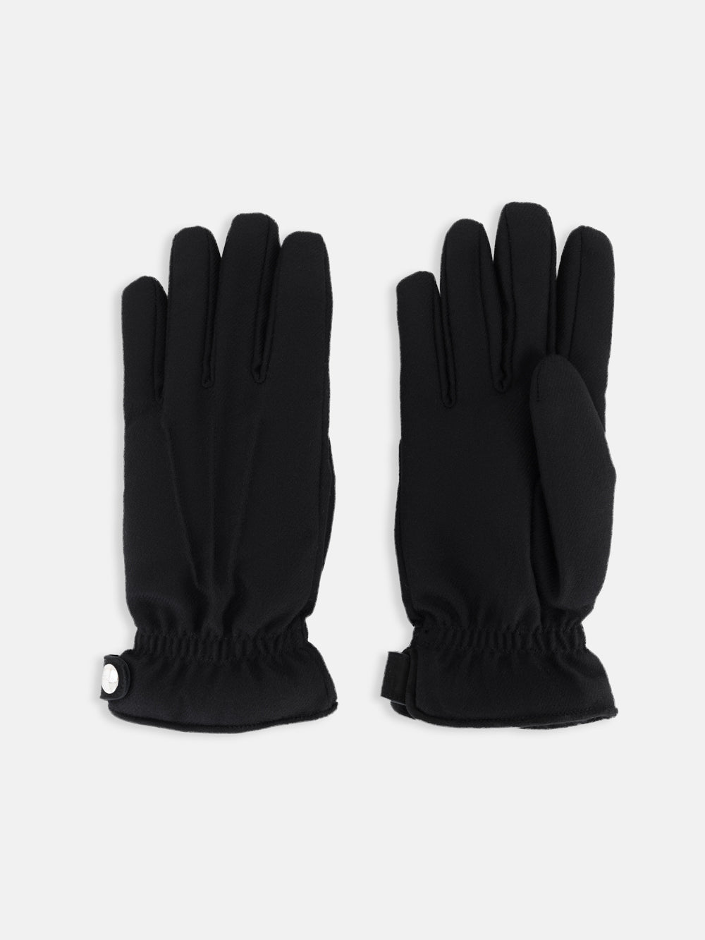 Wool & Cashmere Gloves – Nero