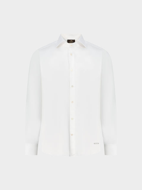 Cotton Shirt in Bianco