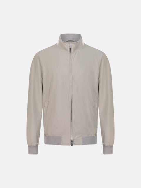 Polyester Blouson- Taupe