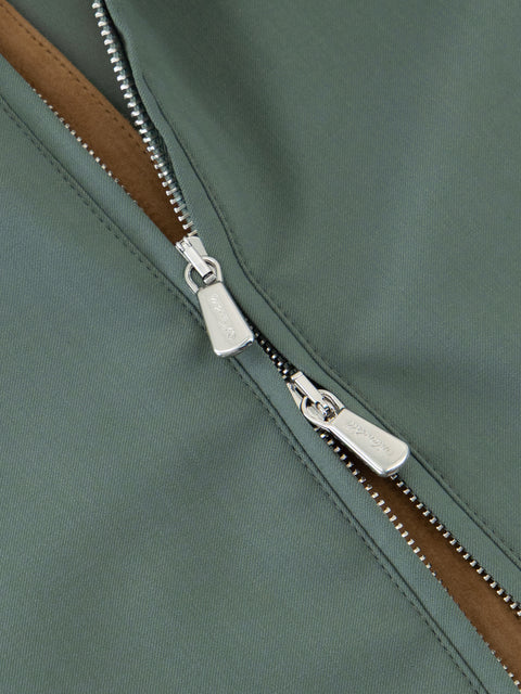 Wool Blouson- Fir Verde