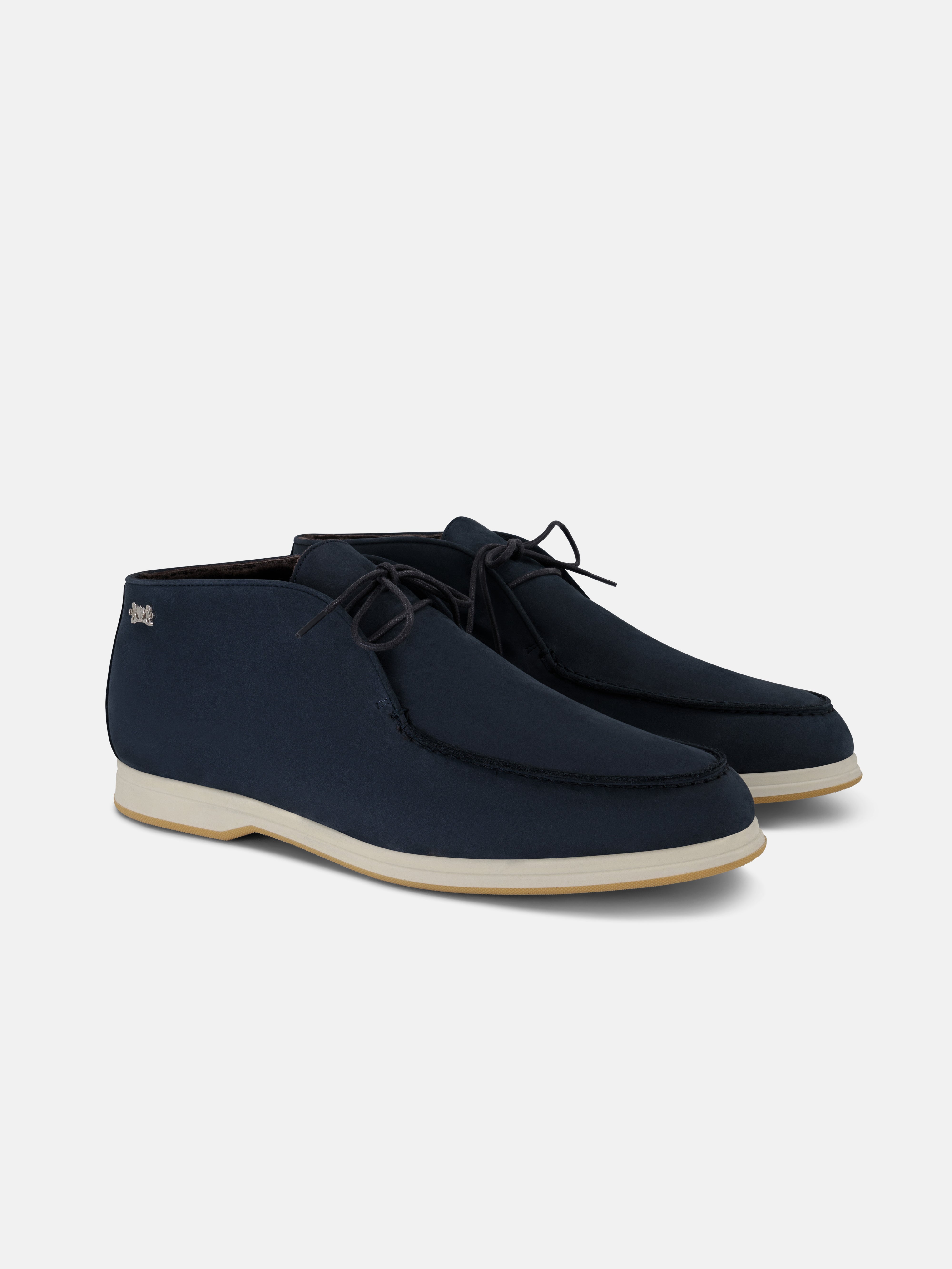 Alta Fur Loafer - Navy