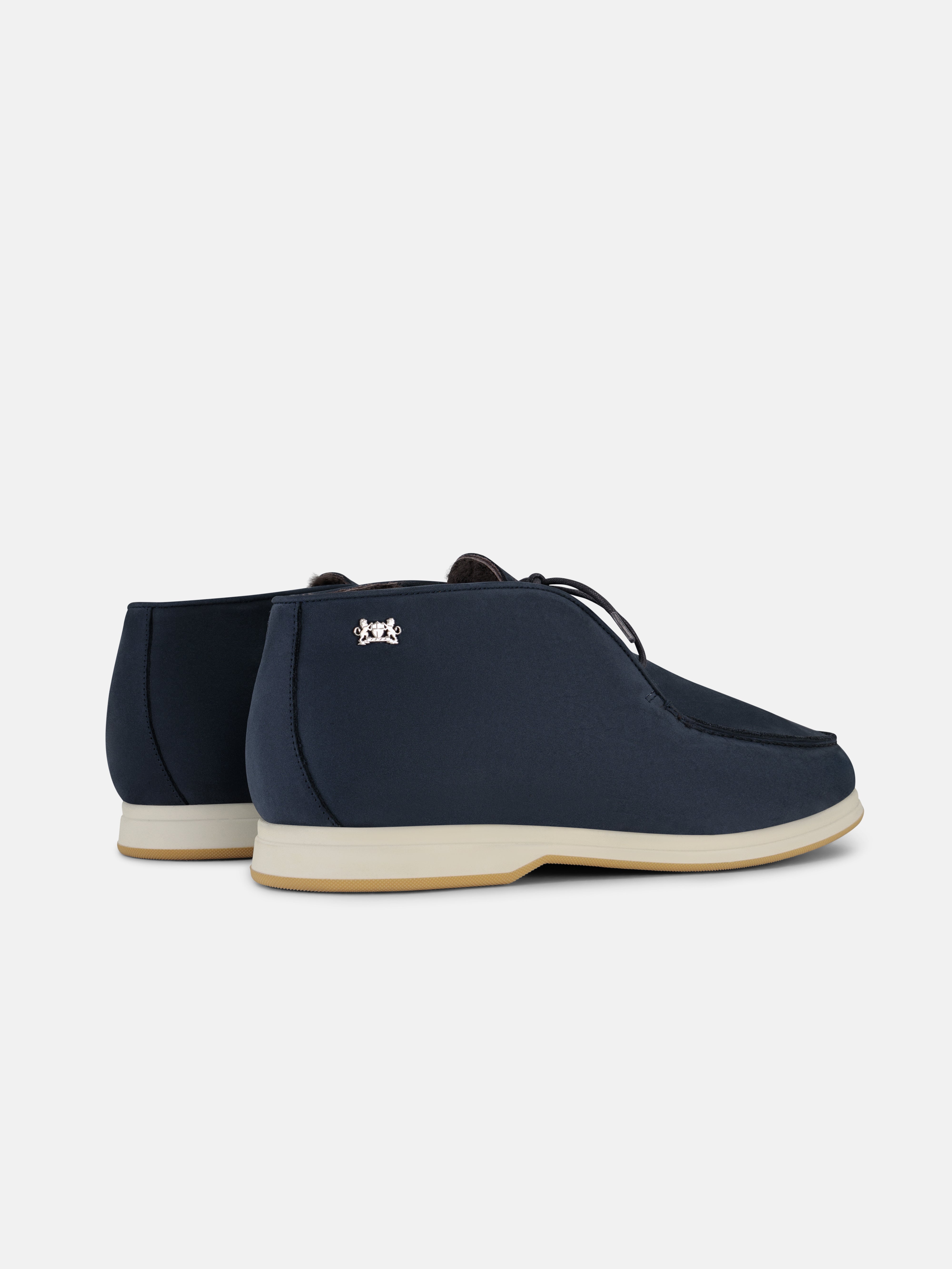 Alta Fur Loafer - Navy