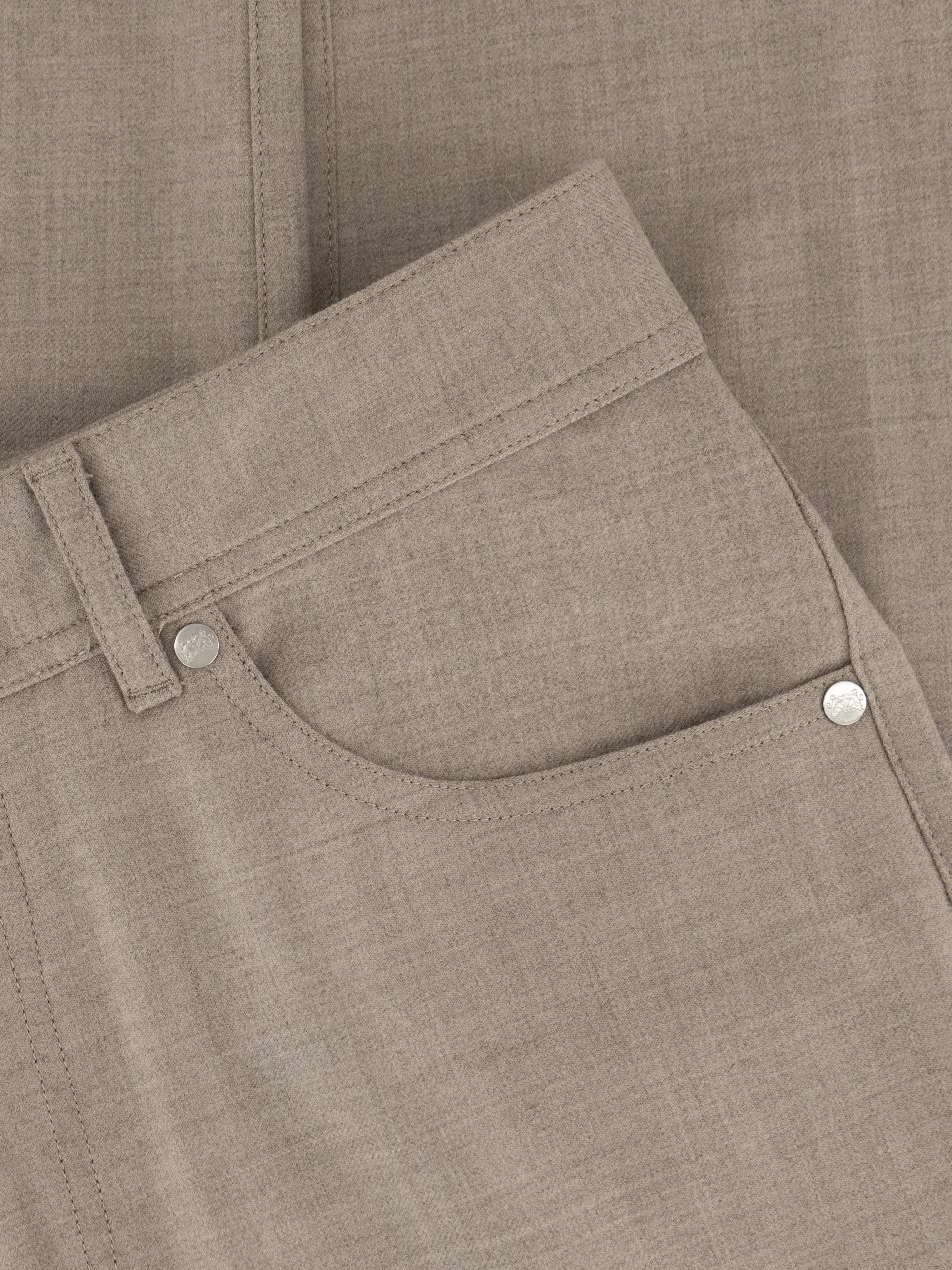 Cashmere Jeans - Taupe