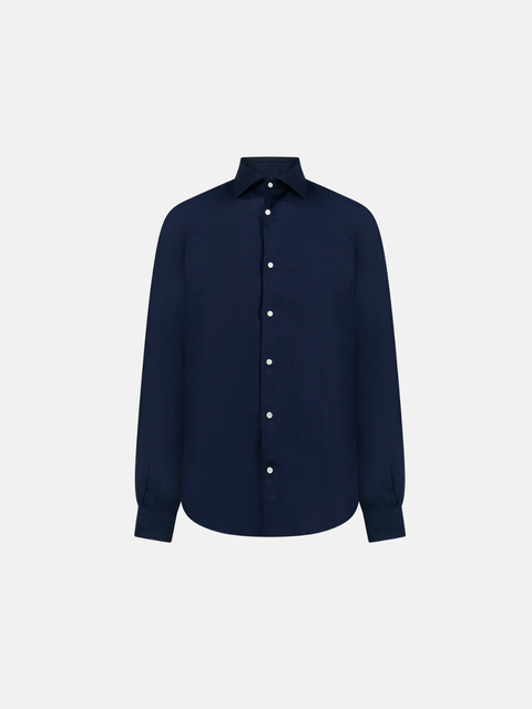 Tailor Linen Shirt – Blu Profondo