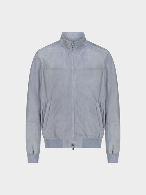 Goat Leather Blouson – Asphalt