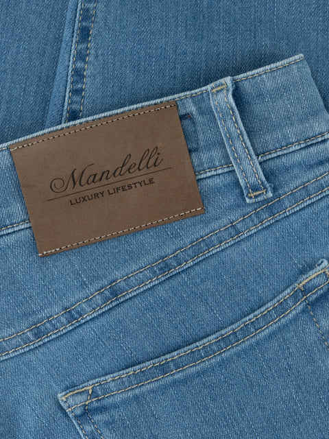 Denim Trousers - Bright Blue