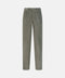 Mandelli COMO Stretch Cotton Velvet Pleated Trousers — Grey Melange