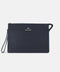 Mandelli Calf Leather Pochette — Navy