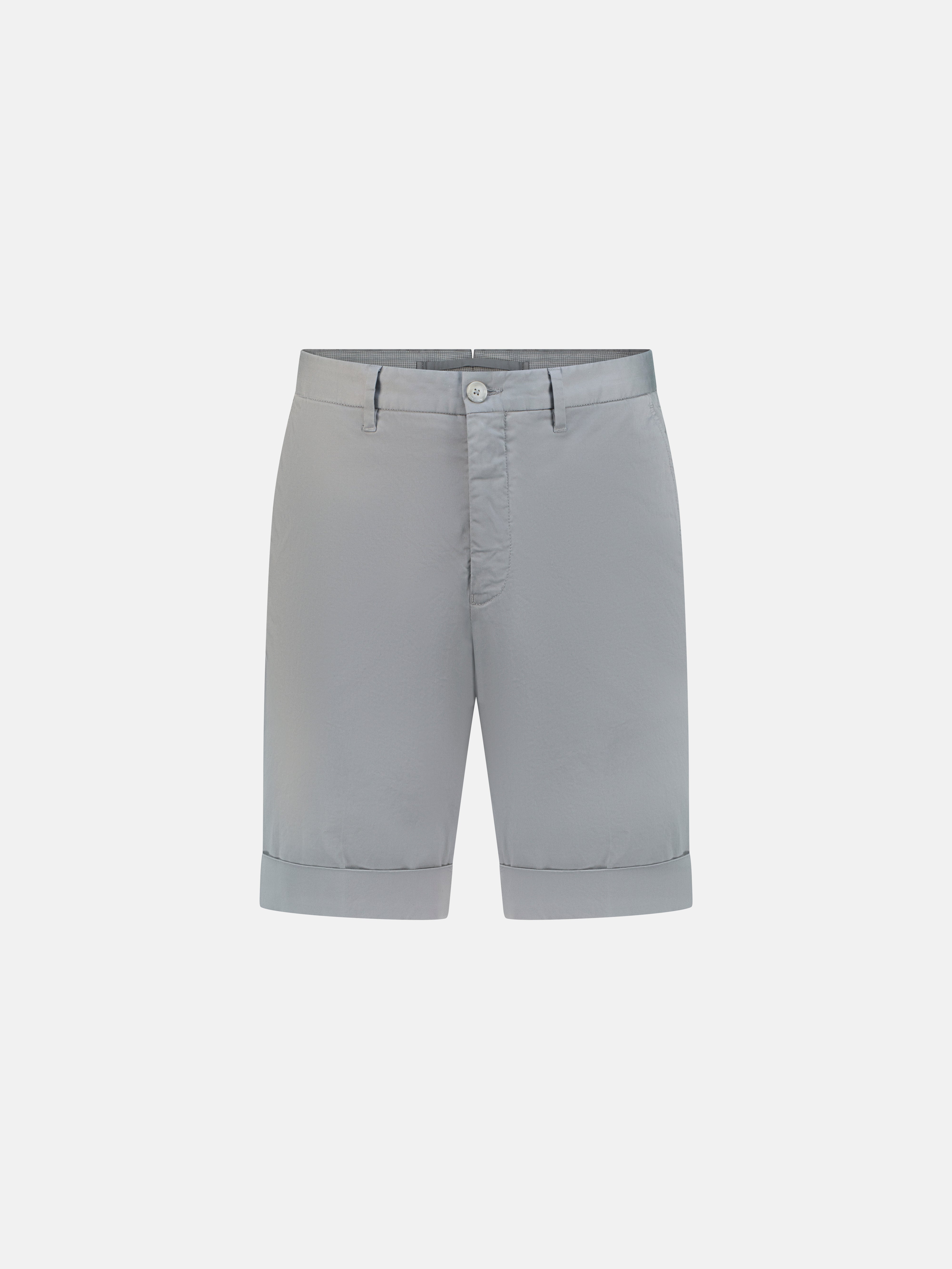 Gray shorts on a white background