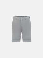 0SHORT - Pietra Chiara Cotton Shorts