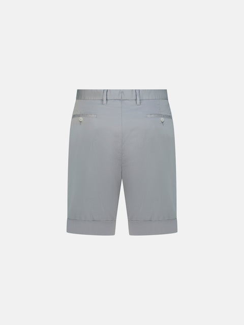 Chino Cotton Shorts - Pietra Chiara