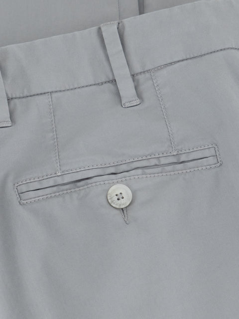 Chino Cotton Shorts - Pietra Chiara