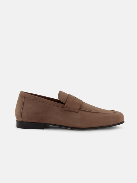 St. Tropez Leather Loafers - Brown